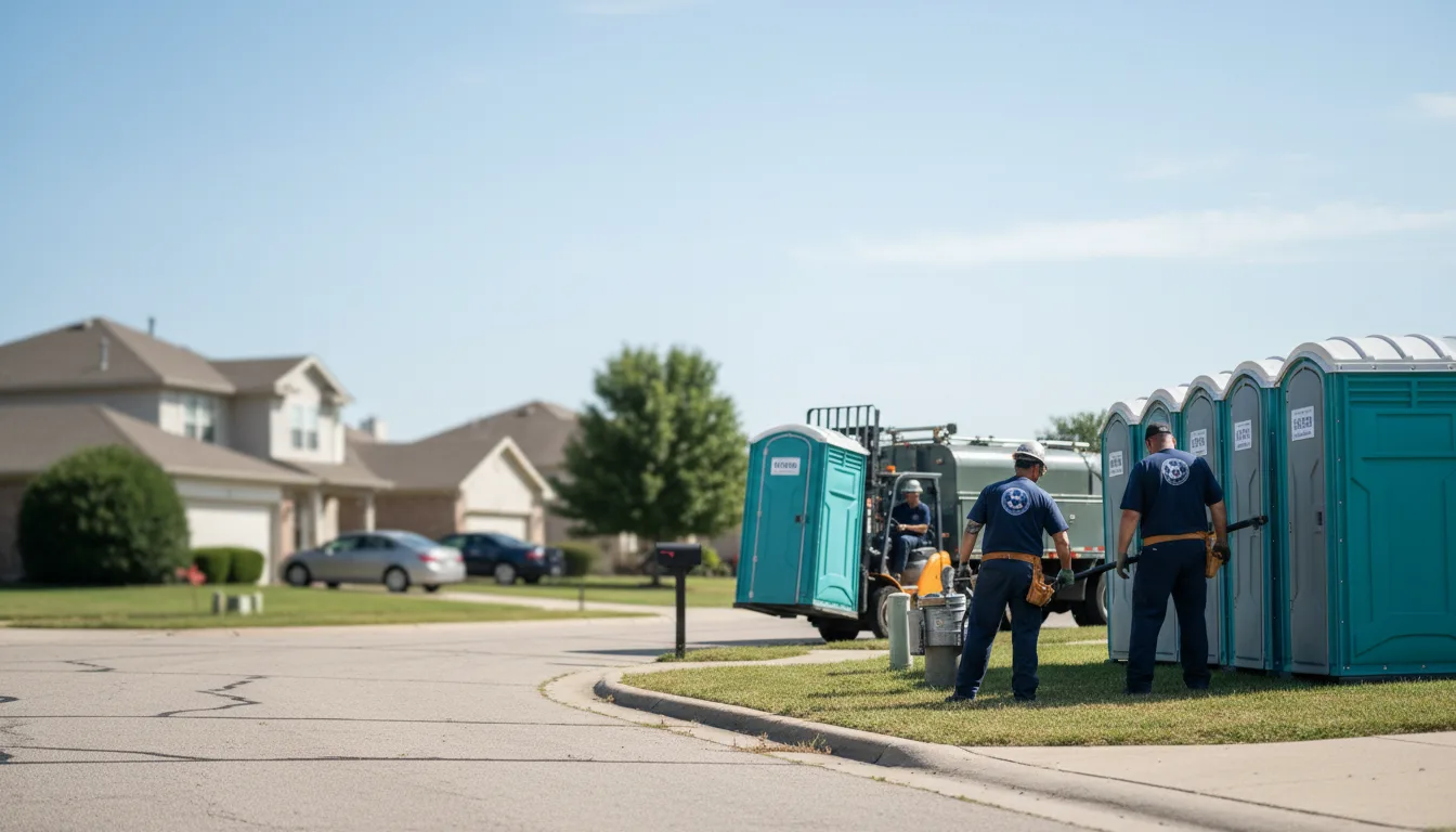 Porta Potty Rental in Athens, TX near me